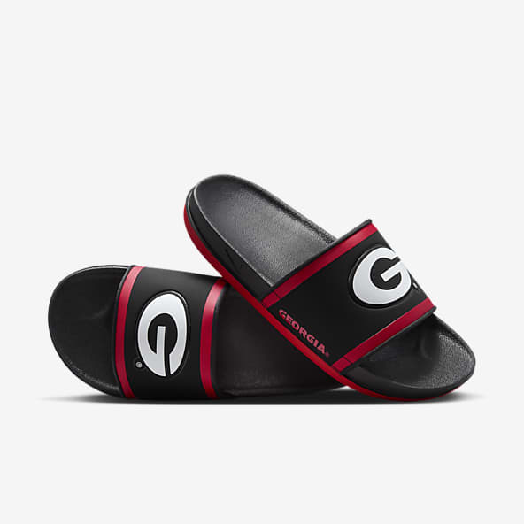 Regular Negro Georgia Bulldogs Sandalias. Nike US